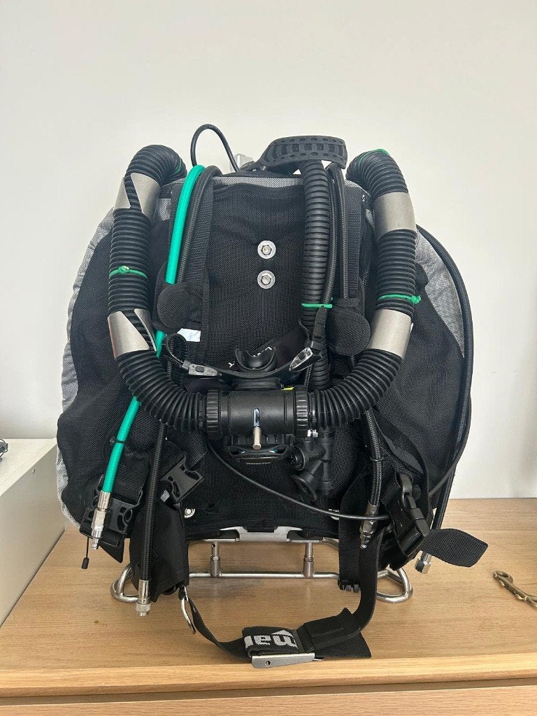 Mares Horizon SCR Deco versie rebreather, Ophalen
