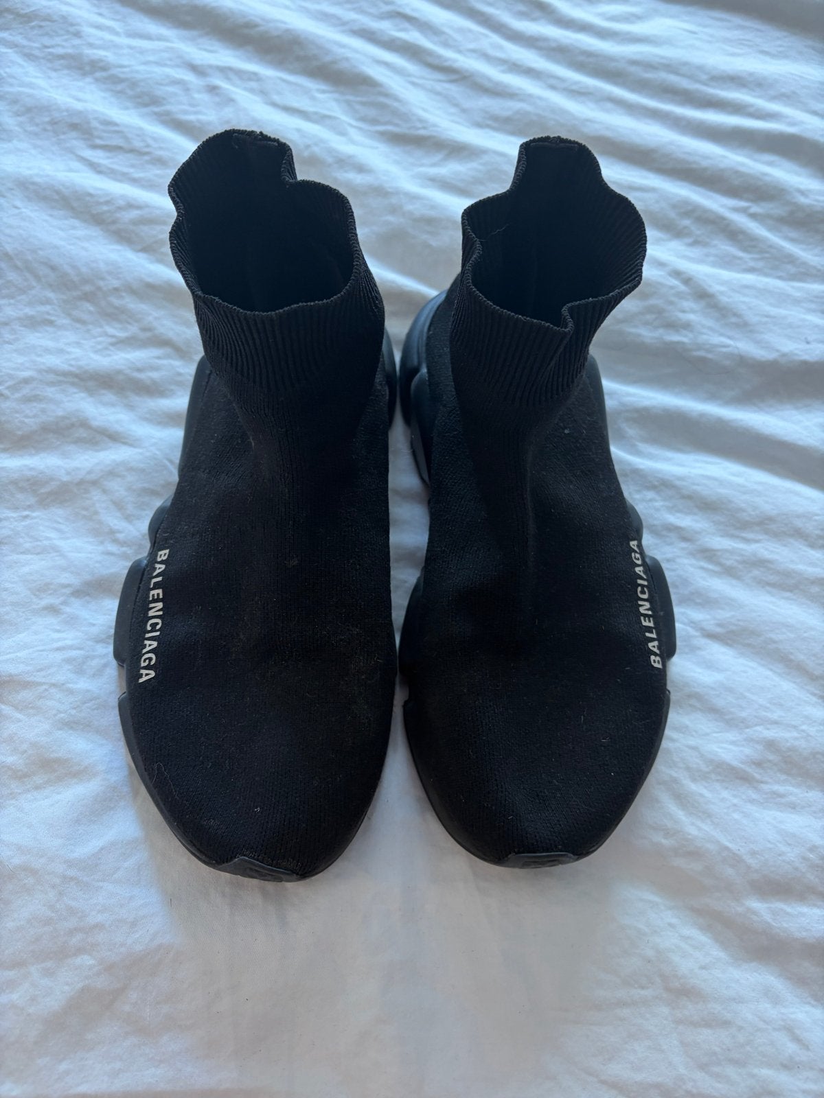 Balenciaga Speed Trainer Sneakers Zwart, Kleding | Dames, Schoenen, Ophalen of Verzenden, Gedragen, Zwart, Sneakers of Gympen