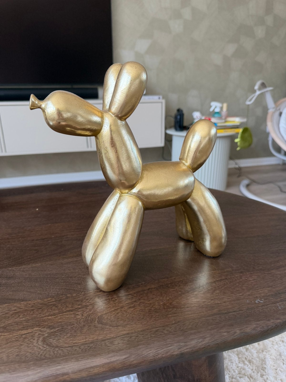 Richmond balloon dog, Ophalen of Verzenden, Nieuw, Goud