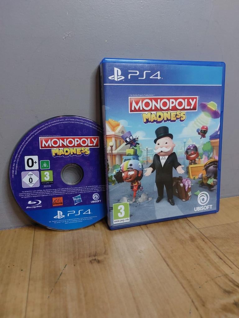 Monopoly Madness (PlayStation 4), Puzzel en Educatief, Ophalen of Verzenden, Zo goed als nieuw, 3 spelers of meer