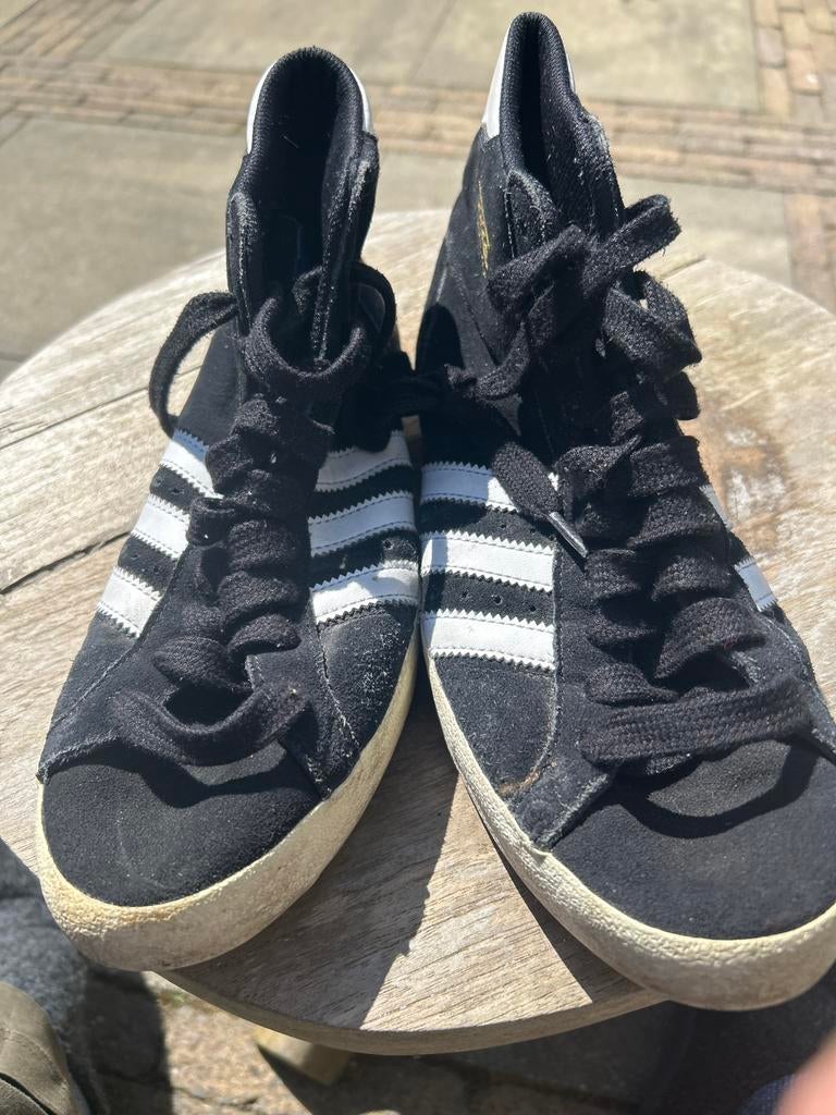 Adidas Campus 80s sneakers zwart - Gedragen, Ophalen of Verzenden, Gedragen, Zwart, Sneakers of Gympen