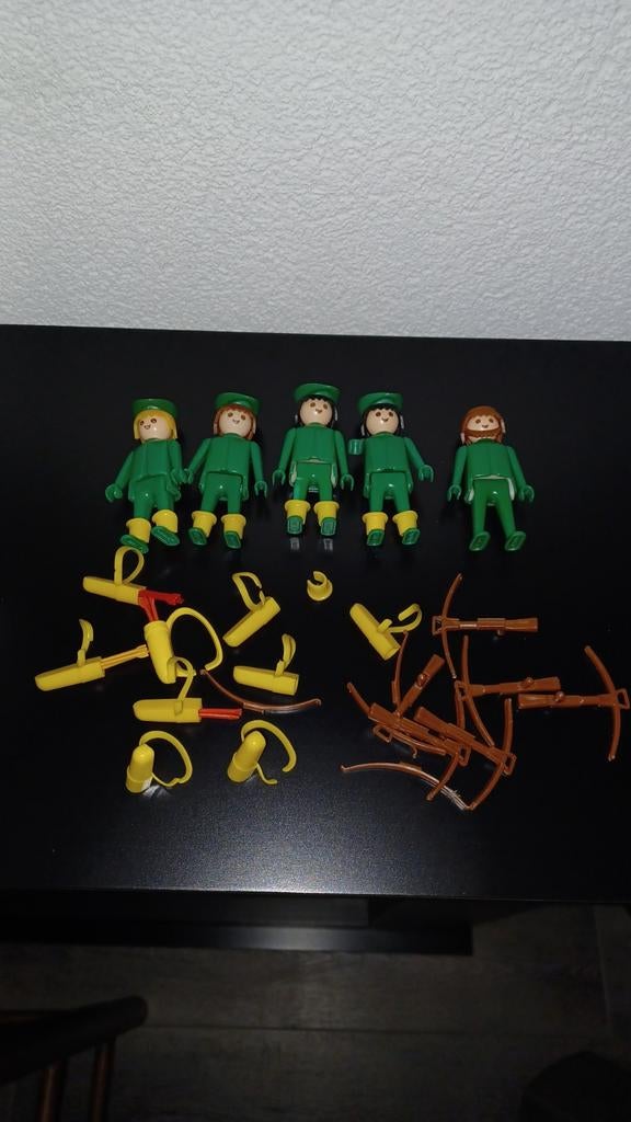 Playmobil 3337 onderdelen kruisboogschutter Robin hood, Ophalen of Verzenden, Gebruikt, Los playmobil
