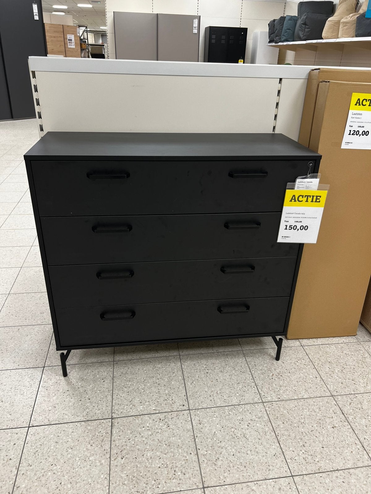 Ladekast Canada, Ophalen, Nieuw, 50 tot 100 cm, 3 of 4 laden