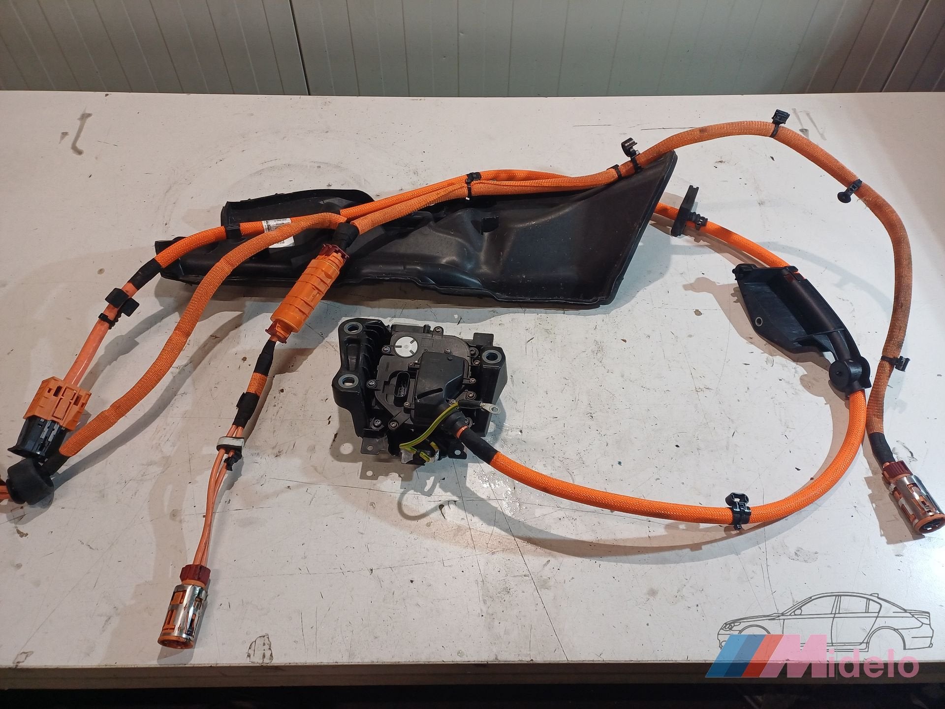 Oplaadaansluiting voor hybride bmw x5 e50 bj 2024 artikelnr, Gebruikt, -, Ophalen of Verzenden, -