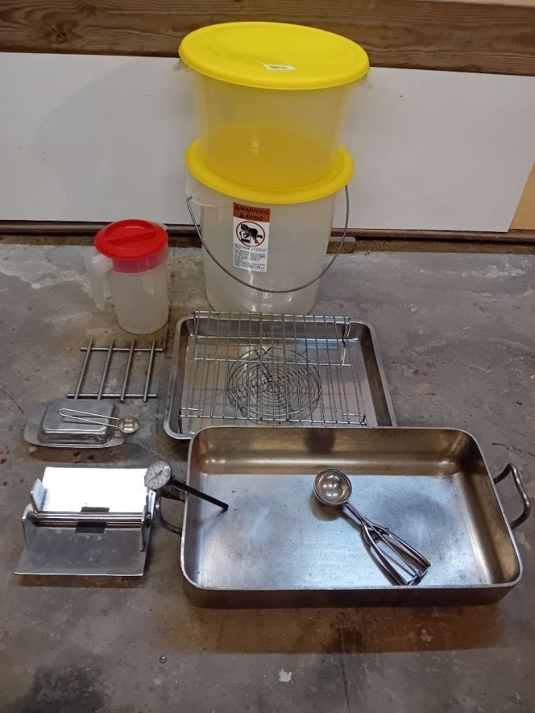braadslee, Huis en Inrichting, Keuken | Potten en Pannen, Ophalen, Gebruikt, Aluminium, Braadpan