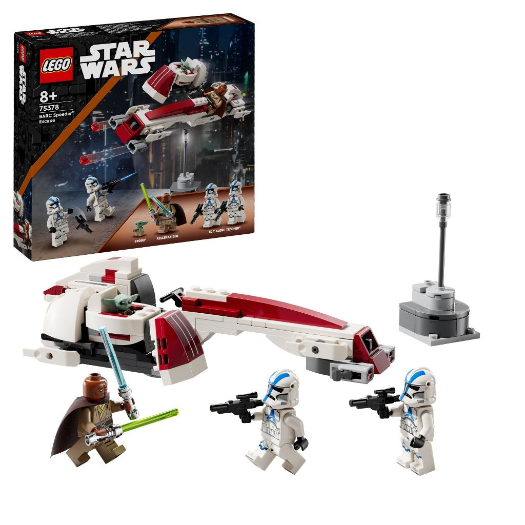 LEGO Star Wars 75378 BARC Speeder Ontsnapping 221 delig
