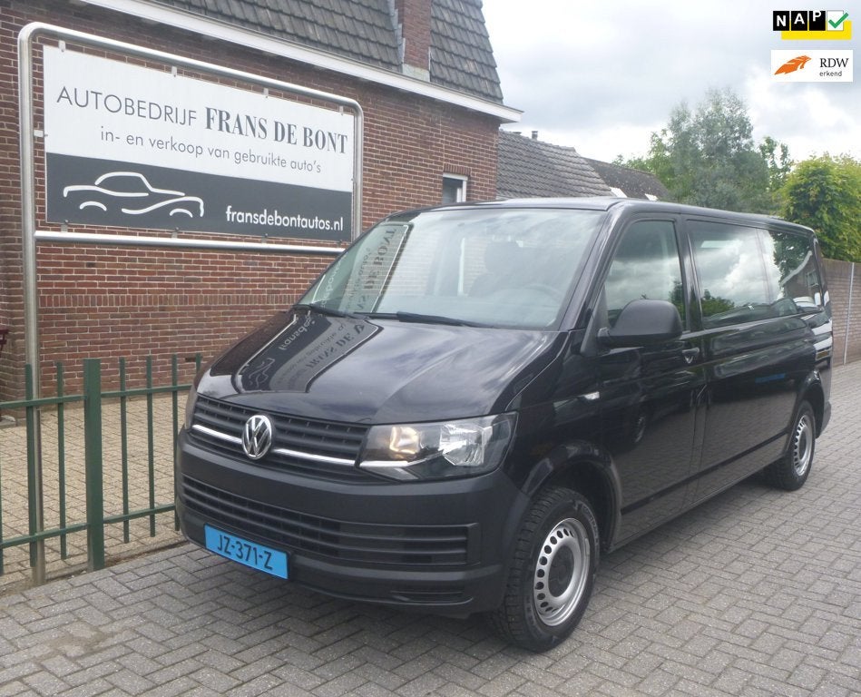 Volkswagen Transporter Kombi 2.0 TDI L2H1 9 PERSOONS AIRCO N, Auto's, Voorwielaandrijving, Gebruikt, 4 cilinders, 1794 kg