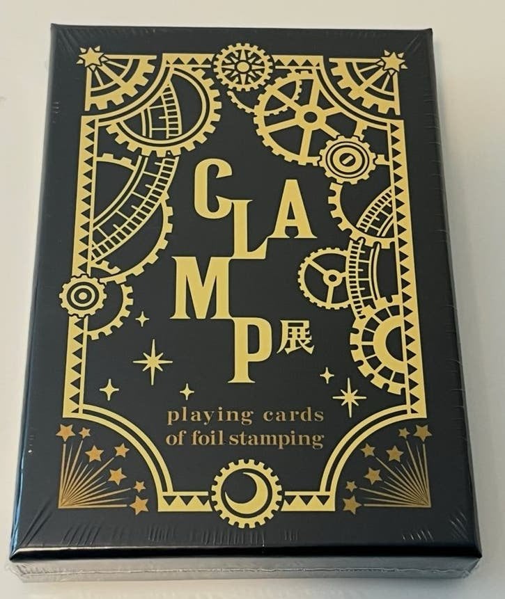 Speelkaarten CLAMP Exhibition 2024 foilstamped playing cards, Verzenden, Nieuw, Speelkaart(en)