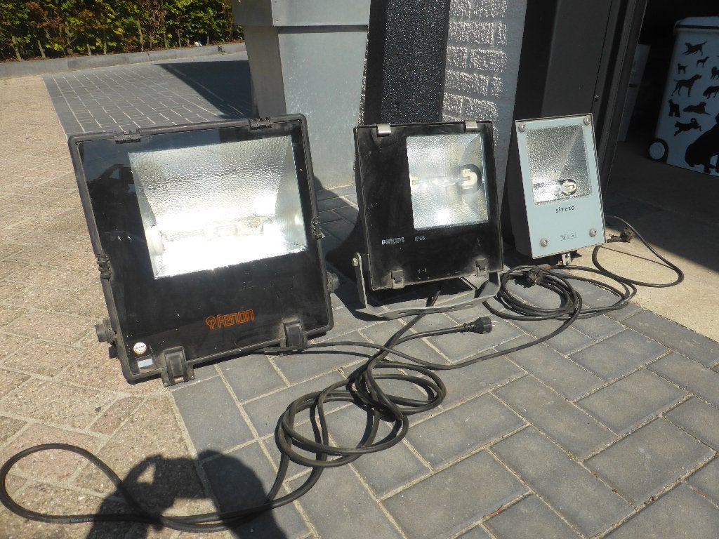 lampen tbv terreinverlichting, Ophalen, Zo goed als nieuw, Metaal, Overige fittingen
