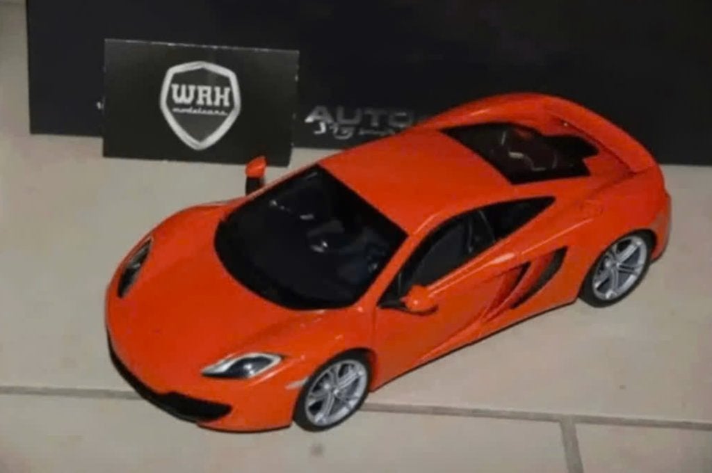 1:18 MCLAREN 12C orange Autoart signature 76006 in box WRH, Verzenden, Zo goed als nieuw, Auto, Autoart