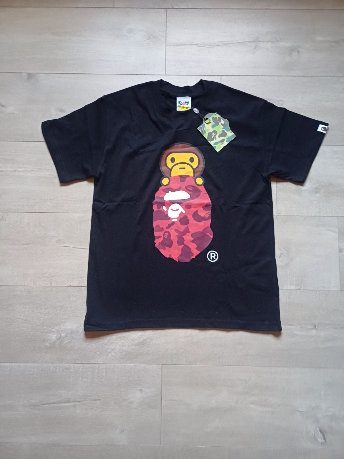 A Bathing Ape BAPE T-shirt Zwart Maat S Nieuw, Ophalen of Verzenden