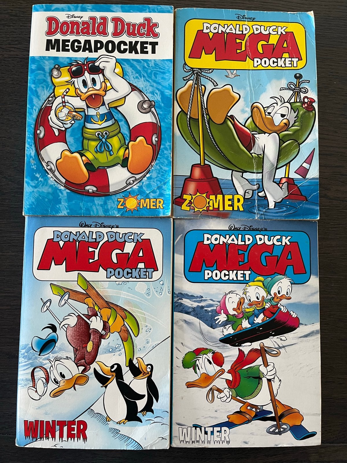 Donald Duck Megapockets Zomer & Winter, Boeken, Meerdere stripboeken, Ophalen, Zo goed als nieuw