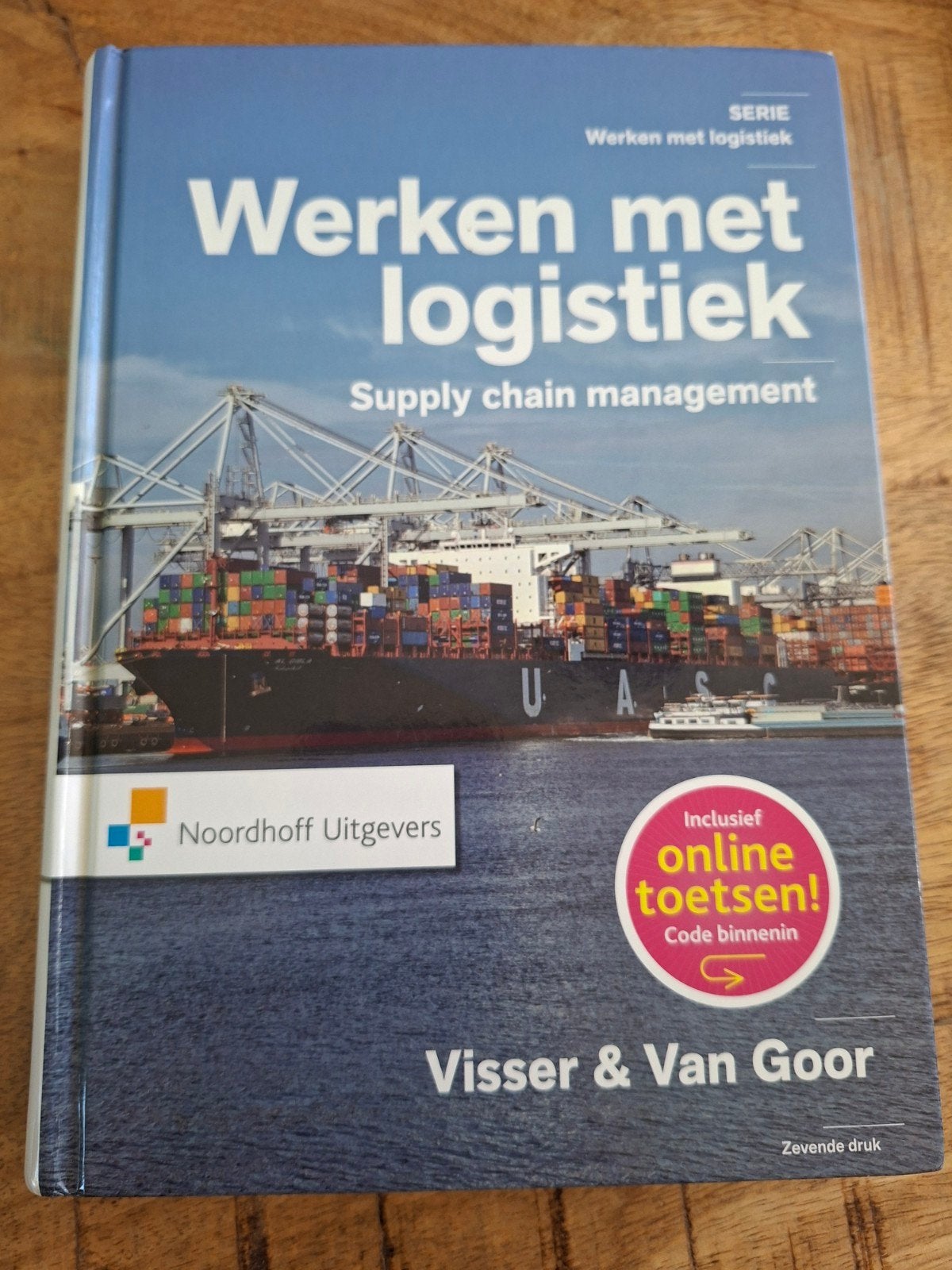 Werken met logistiek - Supply Chain Management, Boeken, Zo goed als nieuw, Visser & Van Goor, Gamma, HBO