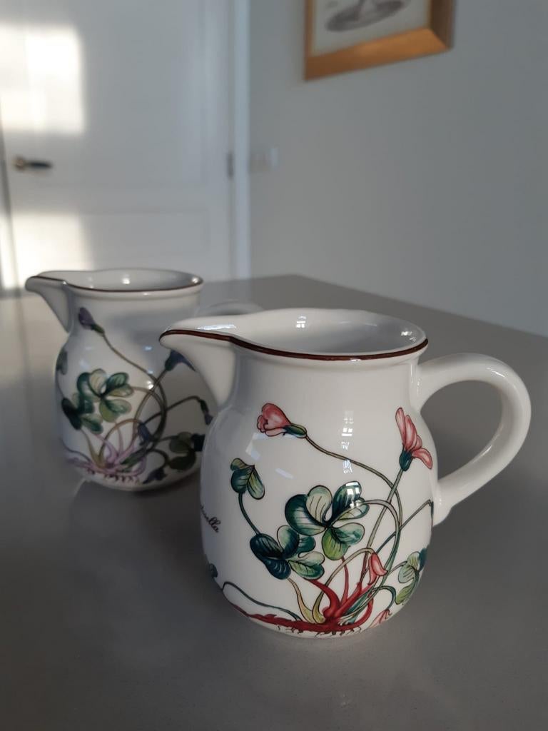 Melkkannetje,  roomkannetje Villeroy en Boch Botanica, Overige typen, Ophalen of Verzenden, Zo goed als nieuw, Overige stijlen