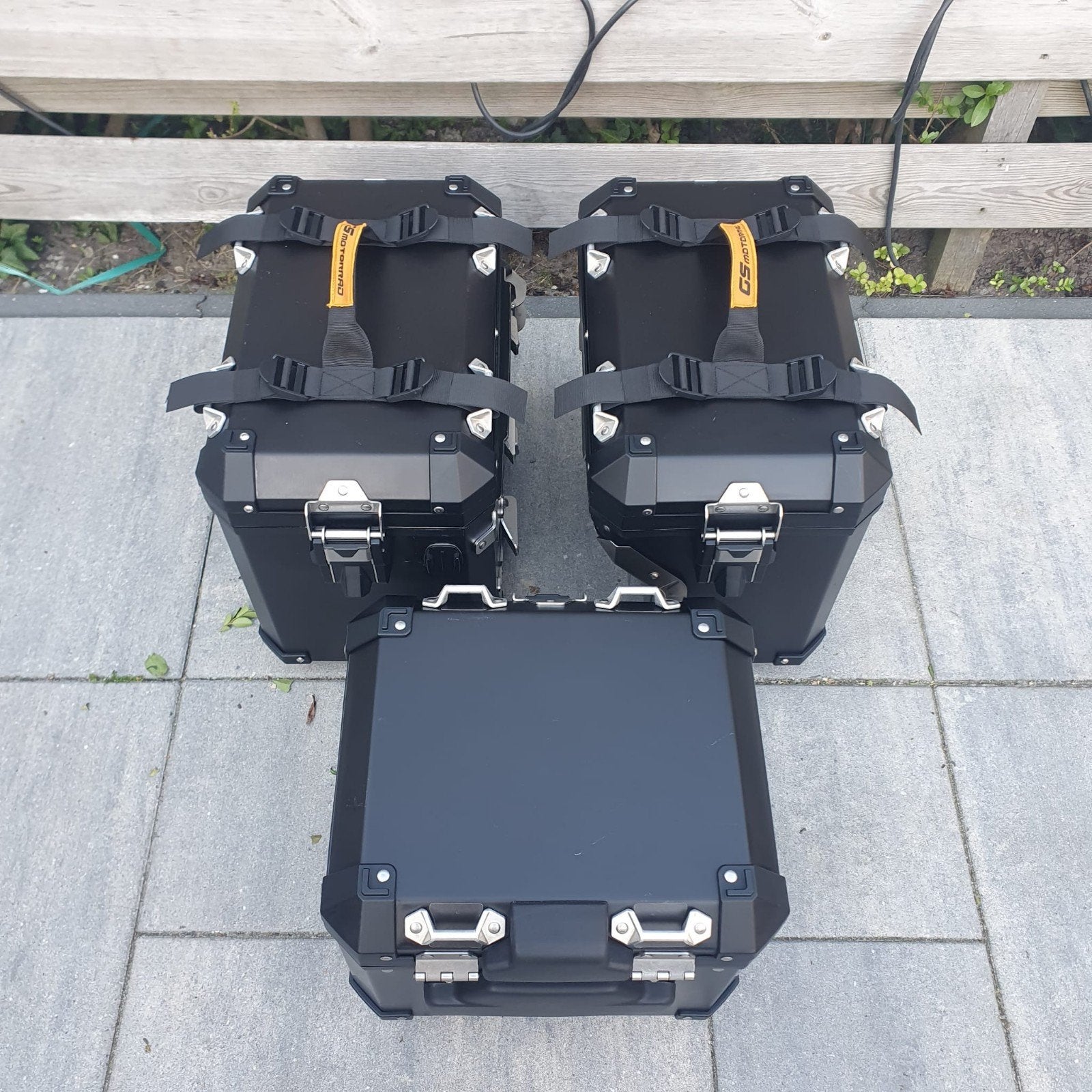 BMW R 1250 GSA 1200 GS originele zwarte koffers incl. sloten, Motoren, Accessoires | Koffers en Tassen, Gebruikt, Ophalen of Verzenden
