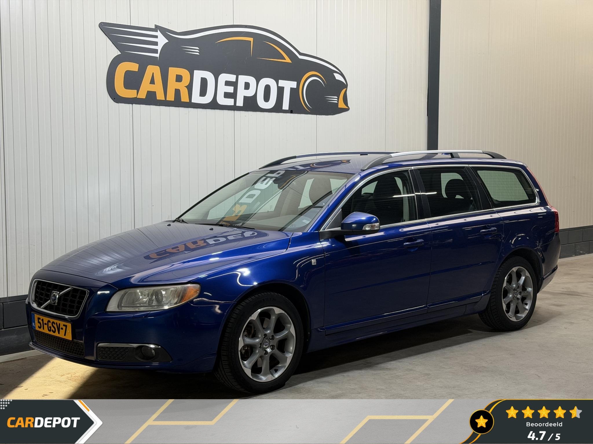 Volvo V70 2.4D Ocean Race Zeer Netjes Technisch Super, 15 km/l, Blauw, 163 pk, 2401 cc