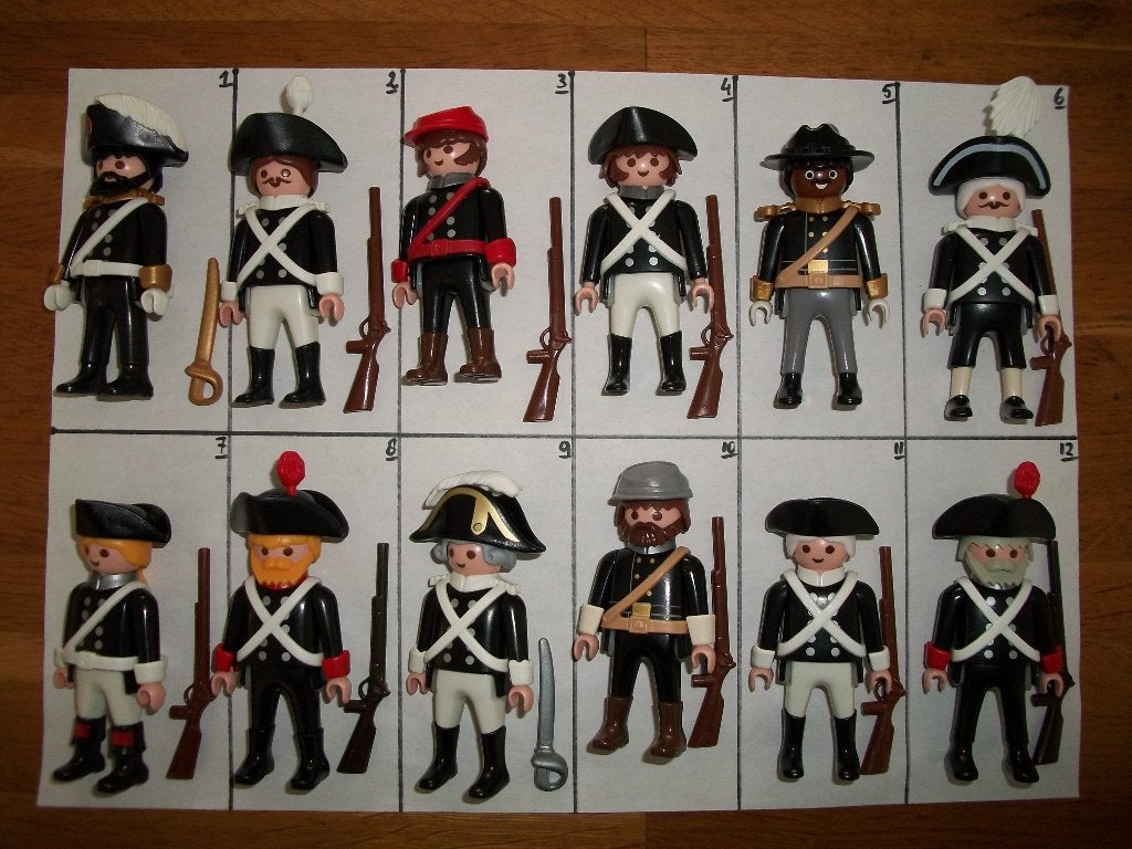 Pruisse soldaten / officieren / figuren / poppetjes, Kinderen en Baby's, Speelgoed | Playmobil, Ophalen of Verzenden, Nieuw, Complete set