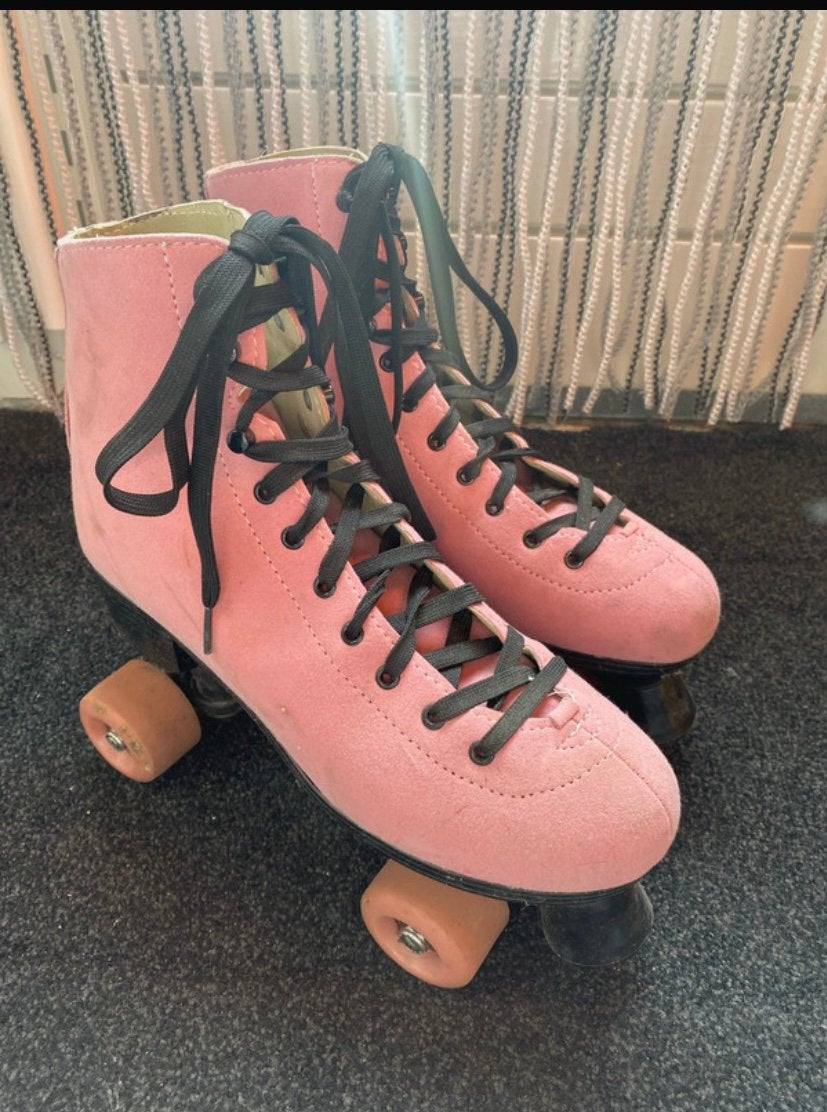 Rolschaatsen roze maat 42, Ophalen of Verzenden, Zo goed als nieuw, Overige typen, Roces