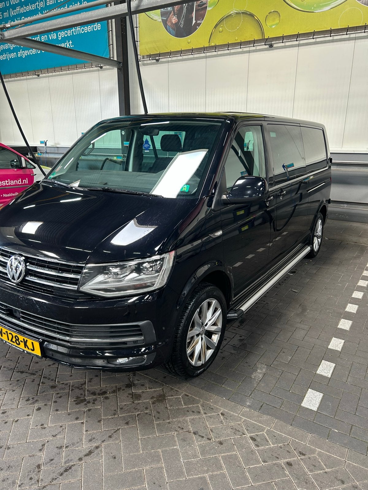 Volkswagen Transporter 2.0 TDI 150KW 2018, Auto's, Automaat, Euro 6, 4 cilinders, Zwart