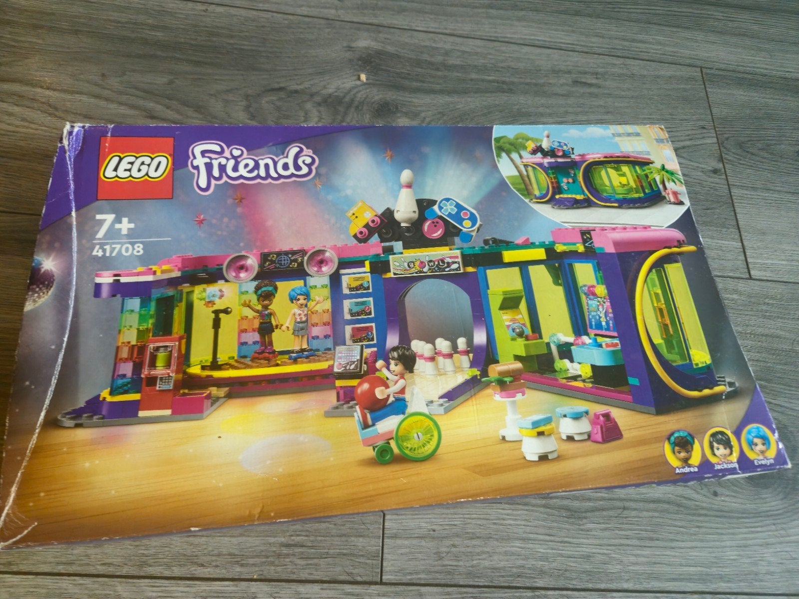 lego friends rolschaatsen disco, Ophalen of Verzenden, Zo goed als nieuw