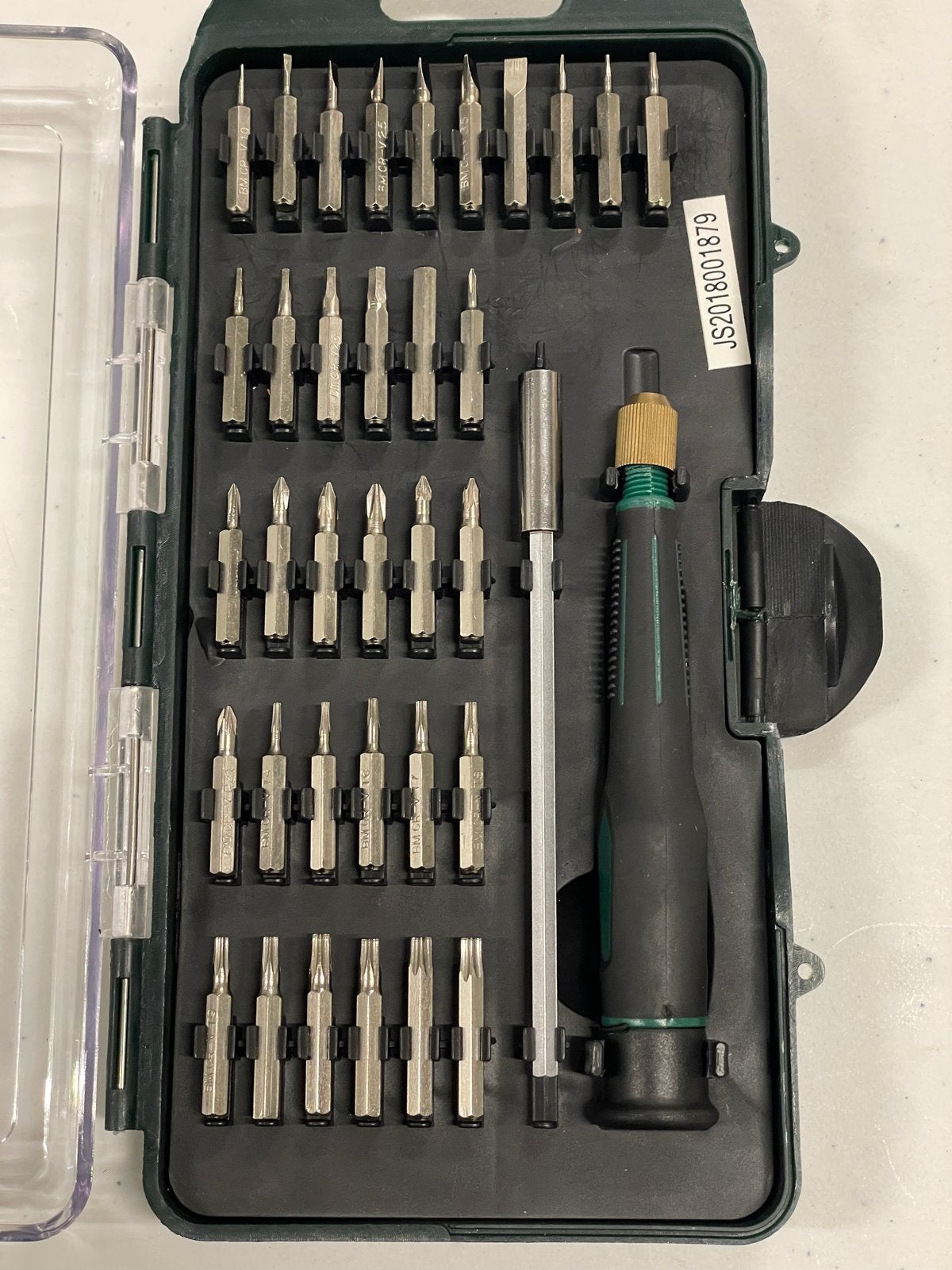 Mannesmann 36-delige Schroefbitset - Chroom-Vanadium Staal, Ophalen of Verzenden, Nieuw, Bitset, Overige merken