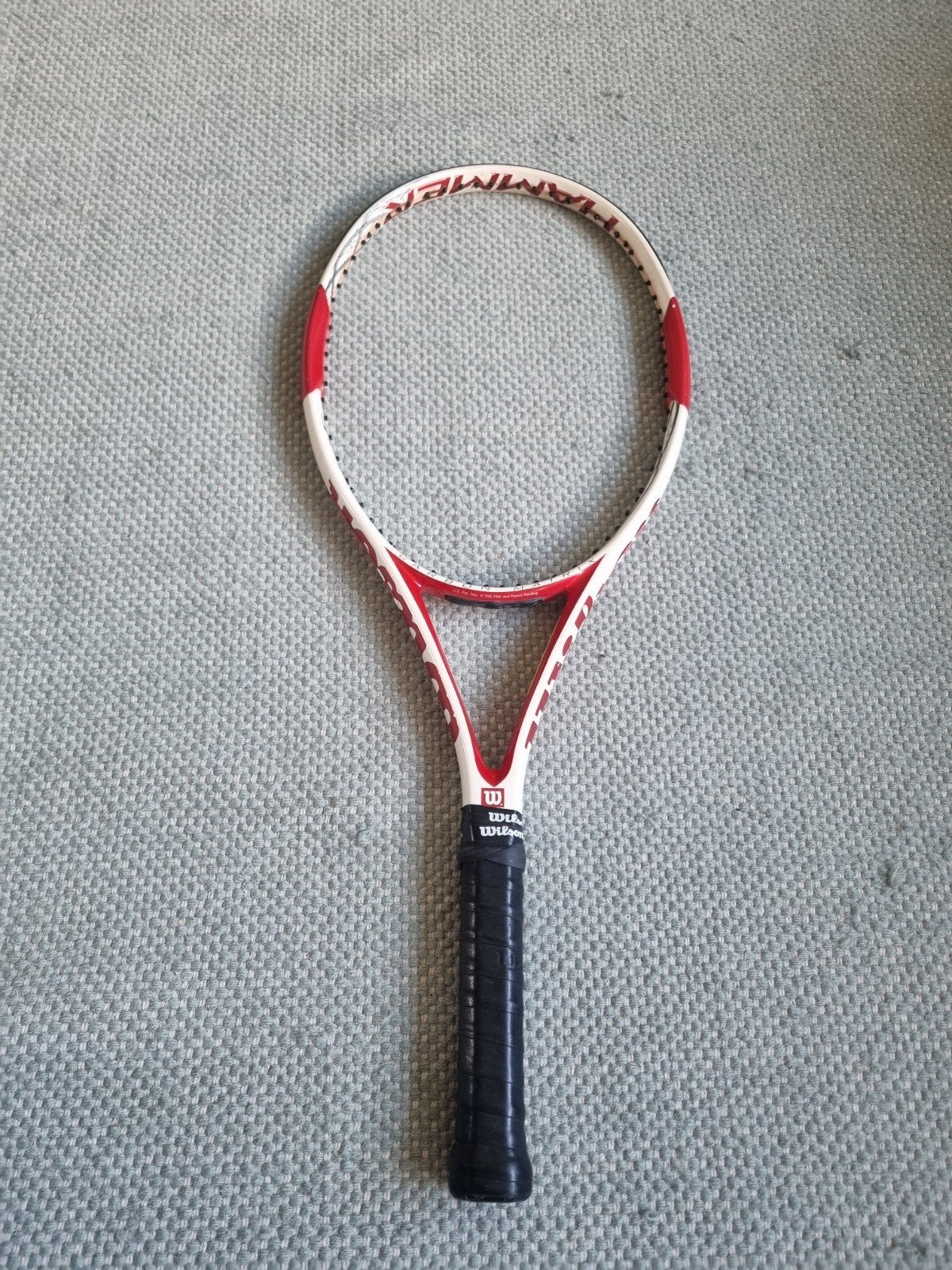 Wilson Hammer 6 Carbon Graphite Tennisracket, Ophalen of Verzenden, Gebruikt, Racket, Wilson