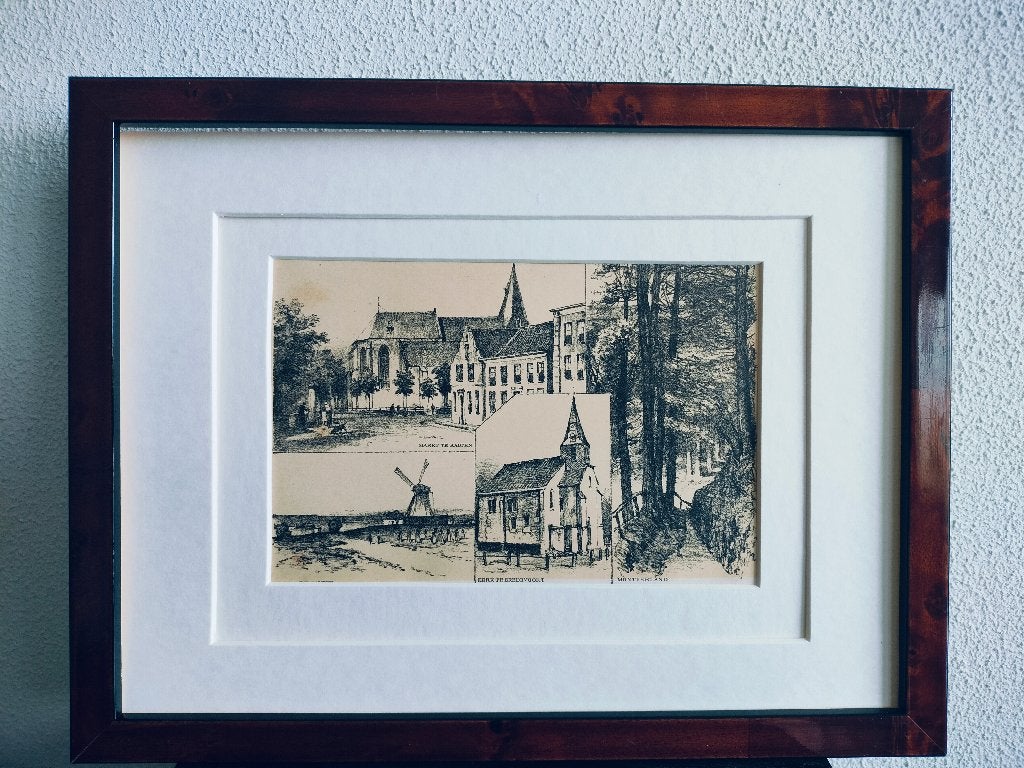 Craandijk Litho Aalten Bredevoort Montferland 1880 (79), Ophalen of Verzenden
