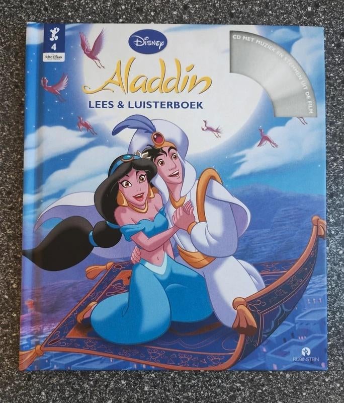 Disney Aladdin Lees & Luisterboek, Verzenden, Disney, Cd, Kind