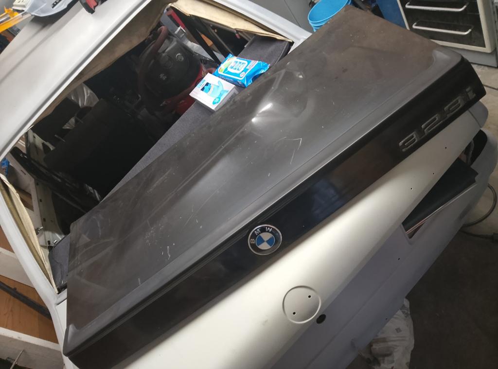 BMW E30 Achterklep - Grijs - Gebruikt, Ophalen