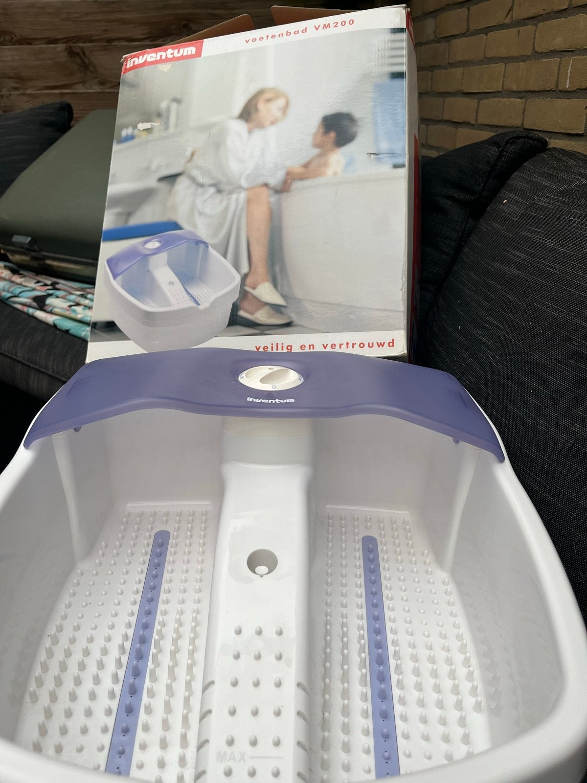 Inventum VM200 Voetenbad - Zo goed als nieuw, Ophalen, Zo goed als nieuw, Hand- en Voetverzorging