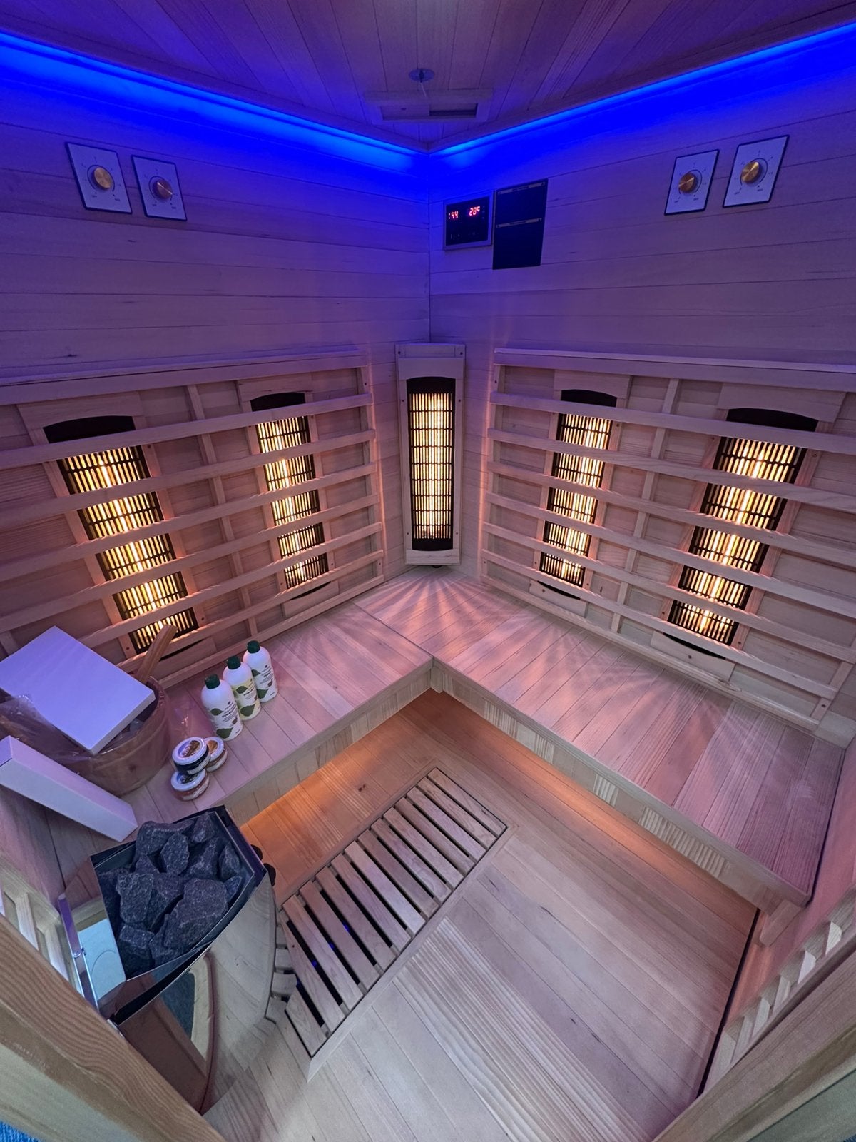 Combi Sauna | Infrarood + Finse Kachel | Showmodel OP = OP, Info@inner-stillness.nl, Fins of Traditioneel, 7665VB, Complete sauna
