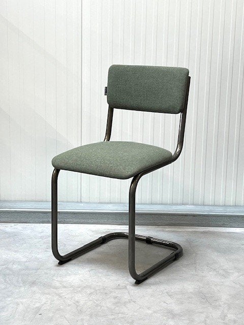 Retro sledestoelen nieuw eetkamerstoelen army groen prijs ps, Huis en Inrichting, Stoelen, Overige kleuren, ., Overige materialen