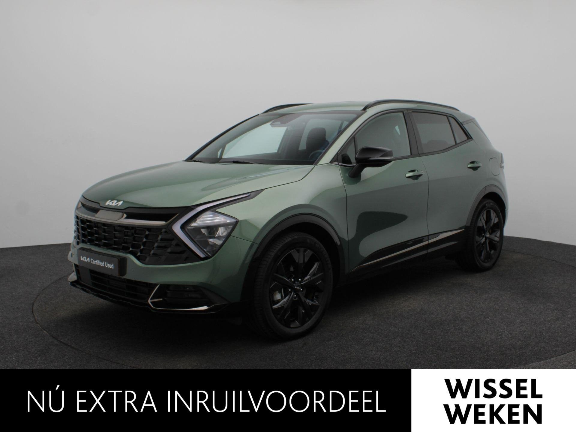 Kia Sportage 1.6 T-GDi Plug-in Hybrid AWD Dark Edition, Auto's, Automaat, 12 maanden, 14 kWh, Gebruikt