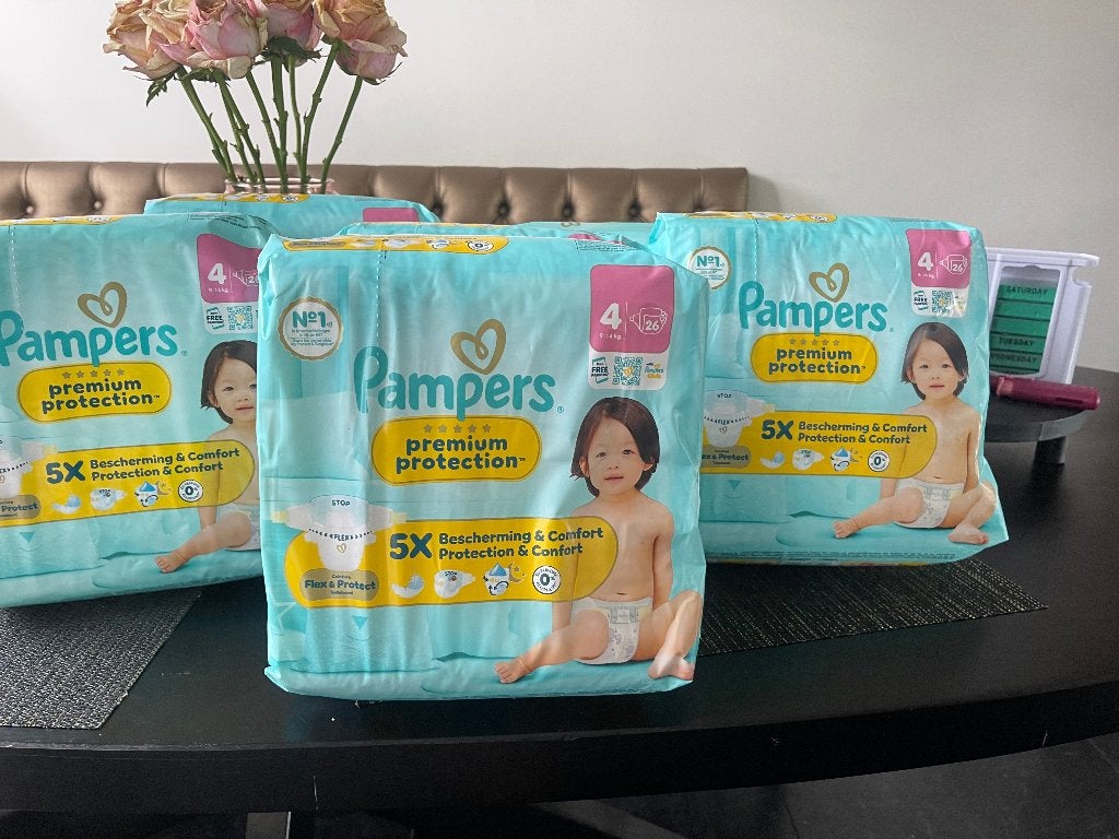 Premium Pampers Maat 4, Verzenden, Nieuw