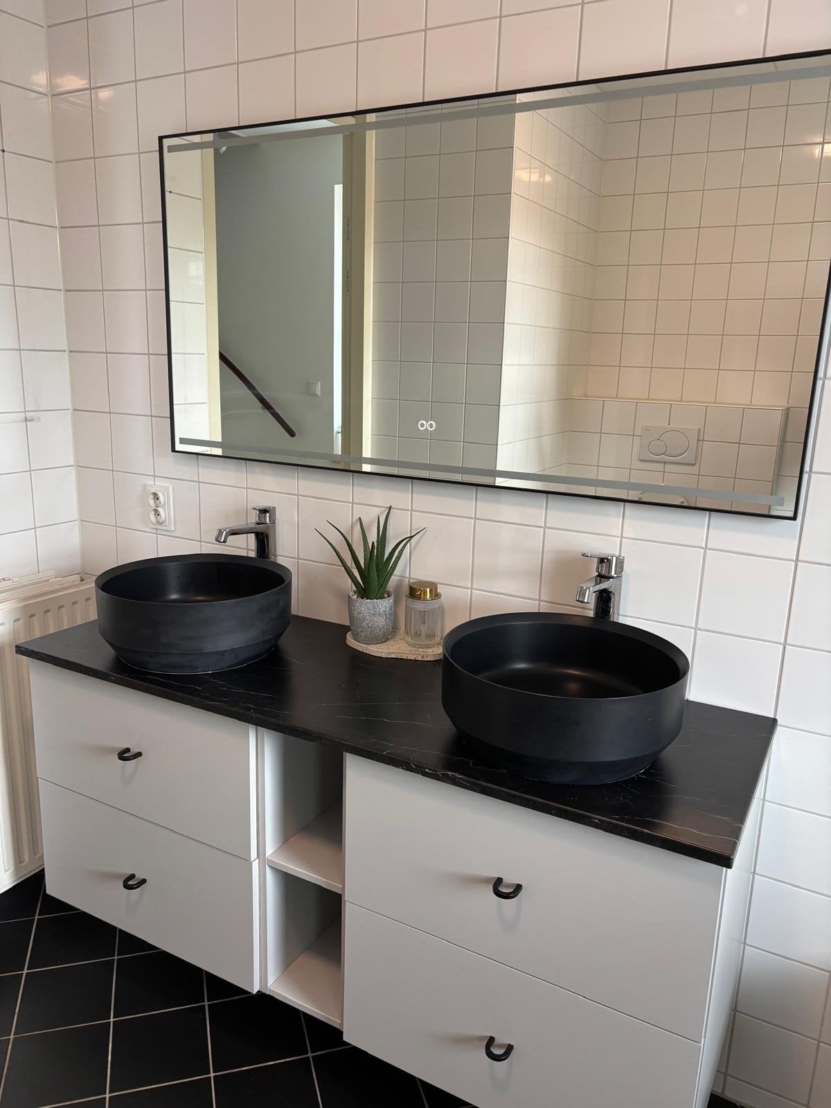 IKEA Godmorgon Badkamermeubel 140cm met 4 lades, Ophalen, 100 tot 150 cm, Zo goed als nieuw, Minder dan 100 cm