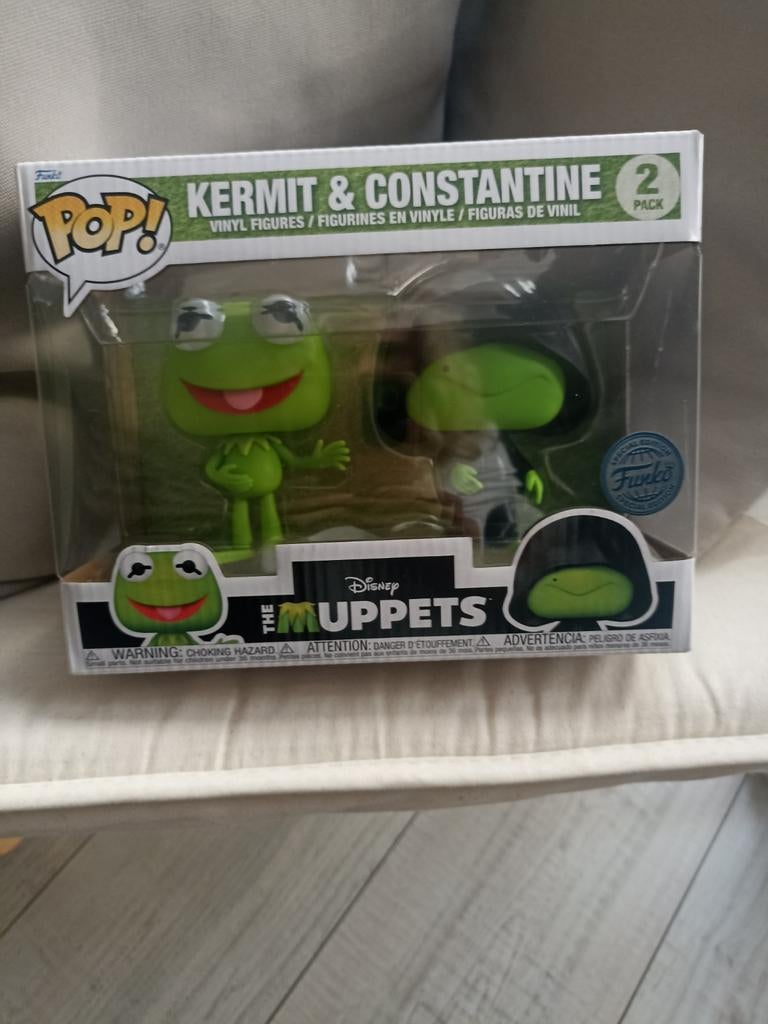 Funko Pop! Kermit & Constantine 2-pack Special-The Muppets, Ophalen of Verzenden, Nieuw