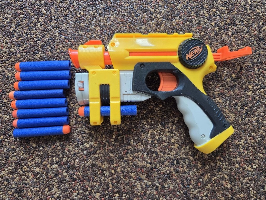 Nerf pistool met pijltjes, Kinderen en Baby's, Speelgoed | Buiten | Actiespeelgoed, Ophalen of Verzenden, Gebruikt