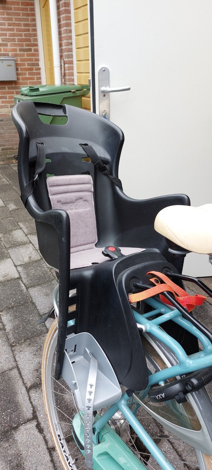 Boodie fietszitje achter, Ophalen, Zo goed als nieuw