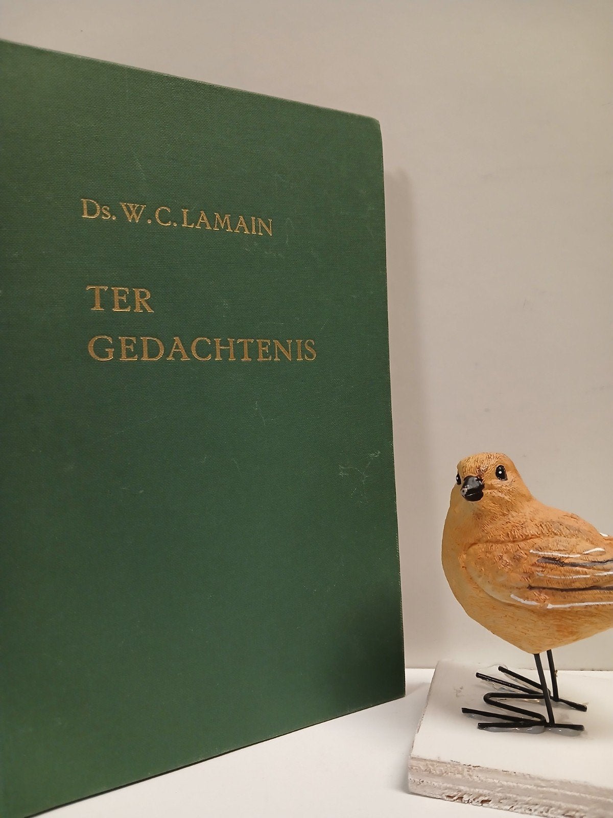 Lamain, Ds. W.C.; Ter gedachtenis, Boeken, Ophalen of Verzenden, Zo goed als nieuw, Christendom | Protestants