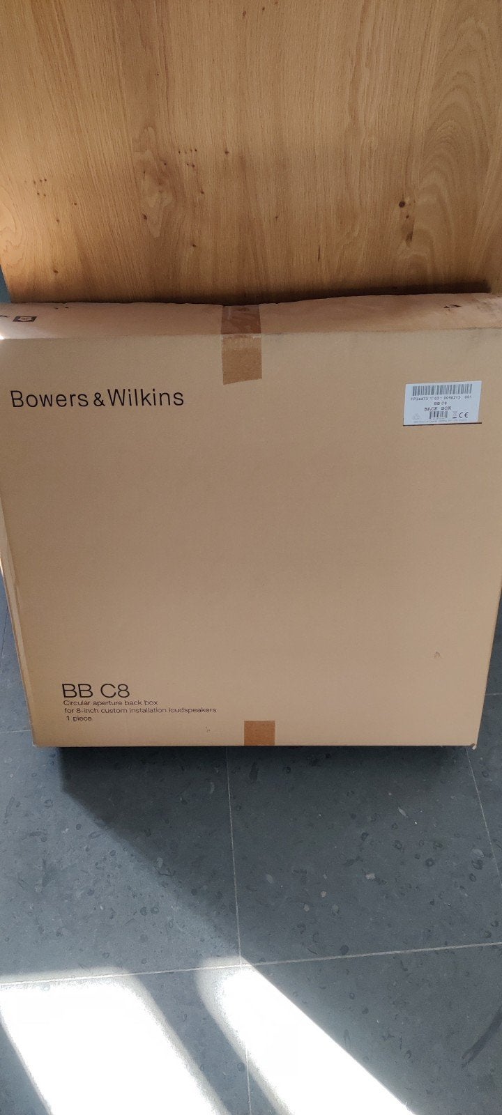 Bowers & Wilkins BB C8 - Back Box voor 8-inch luidsprekers, Ophalen, Overige typen, Bowers & Wilkins (B&W)
