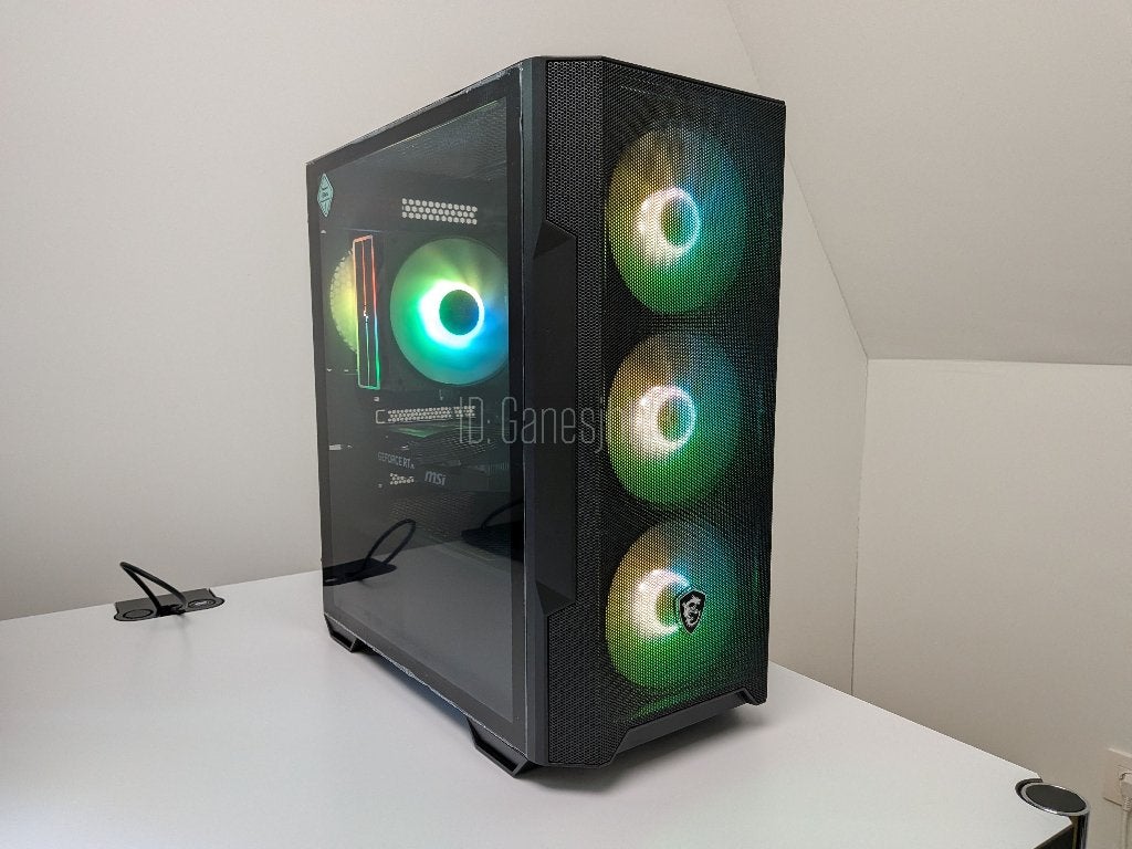 MSI Gaming PC (Ryzen 7 5700X, RTX 5060, 32GB DDR4, 1TB NVMe), Info@gt-direct.nl, 32 GB, Zo goed als nieuw, AMD Ryzen 7