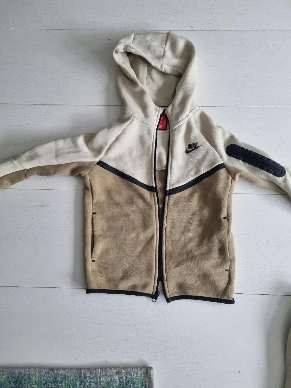 Nike Tech Fleece Pak Vest (137-147) & Broek (147-158), Ophalen of Verzenden, Gebruikt, Nike, Jongen of Meisje