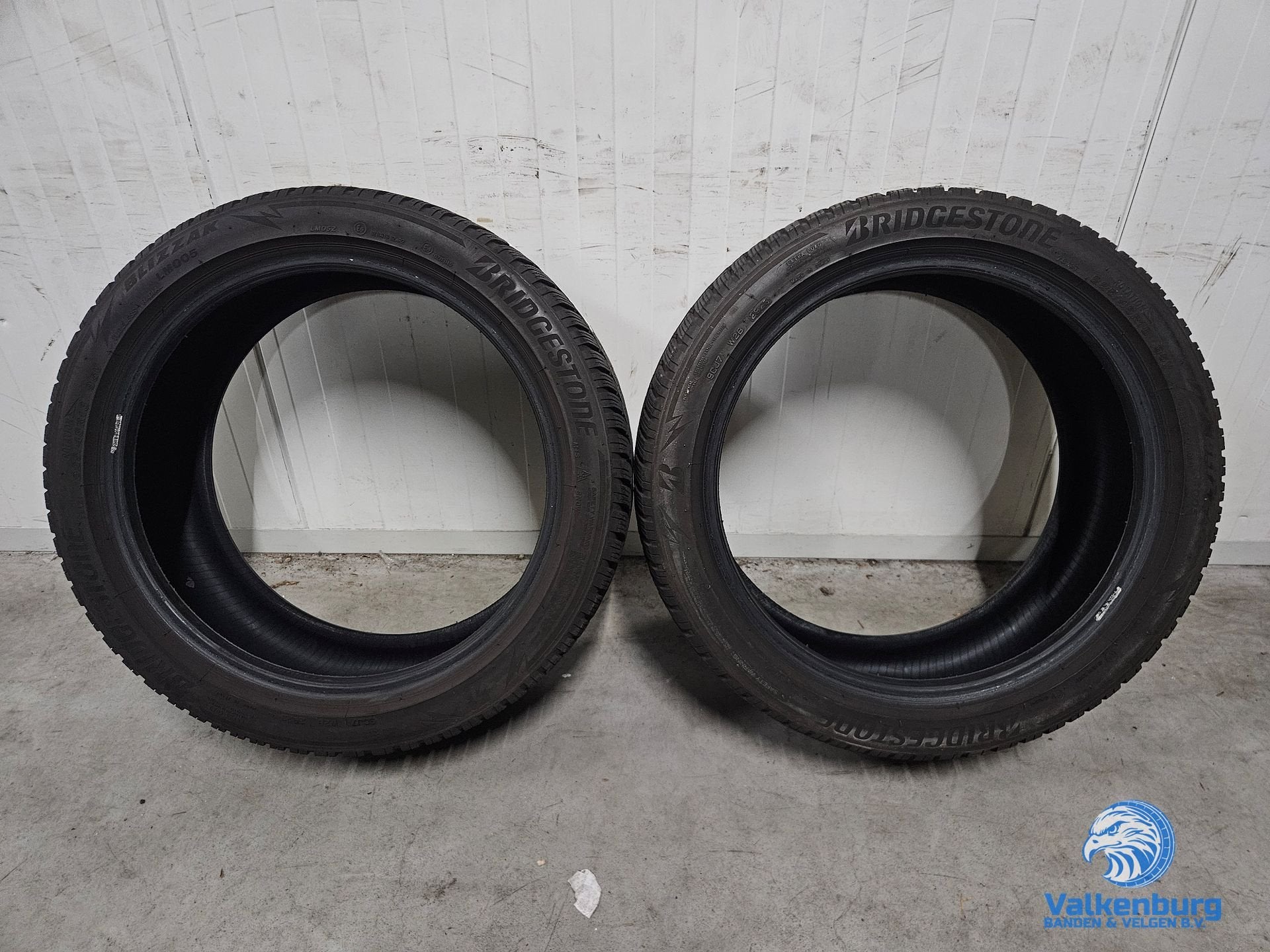 5-6mm! Winterbanden 225/45R18 Bridgestone Blizzak LM005, Auto-onderdelen, Banden en Velgen, 18 inch, Gebruikt, -, -