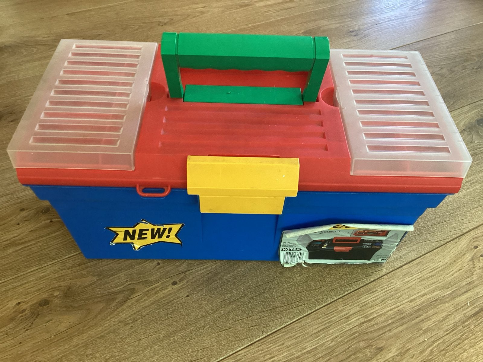 Gereedschapskist/tool box/viskoffer 40.8 x 21 x 18.4 cm, Ophalen of Verzenden, Nieuw