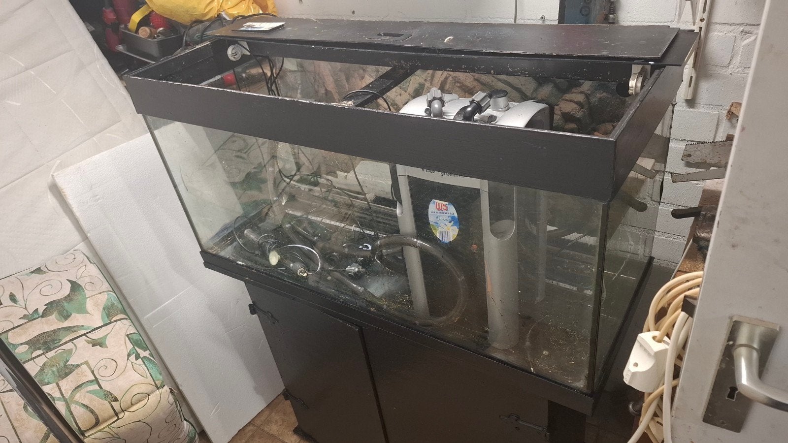 jrwe aqarium, Ophalen of Verzenden, Zo goed als nieuw, Leeg aquarium