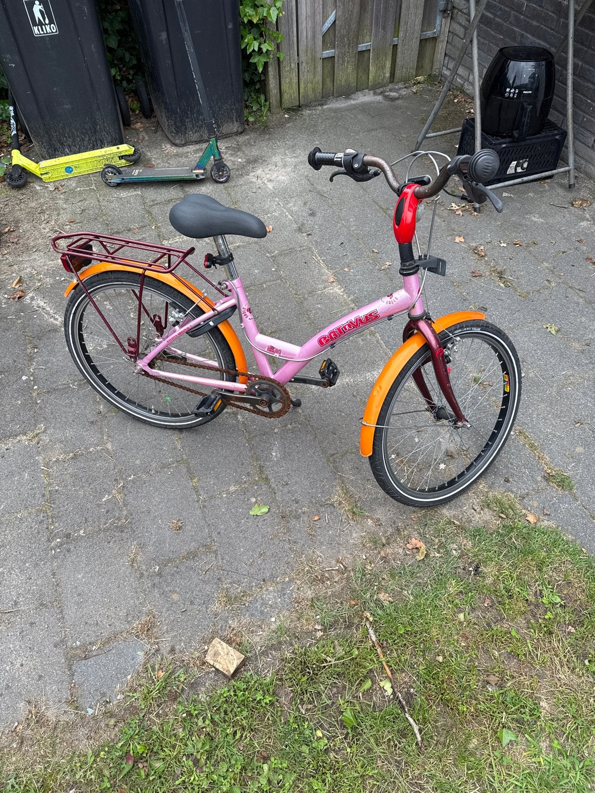Opknap kinderfiets - Gratis af te halen, Fietsen en Brommers, Fietsen | Kinderfietsjes, Gebruikt, 20 inch of meer, Velgrem, Ophalen of Verzenden