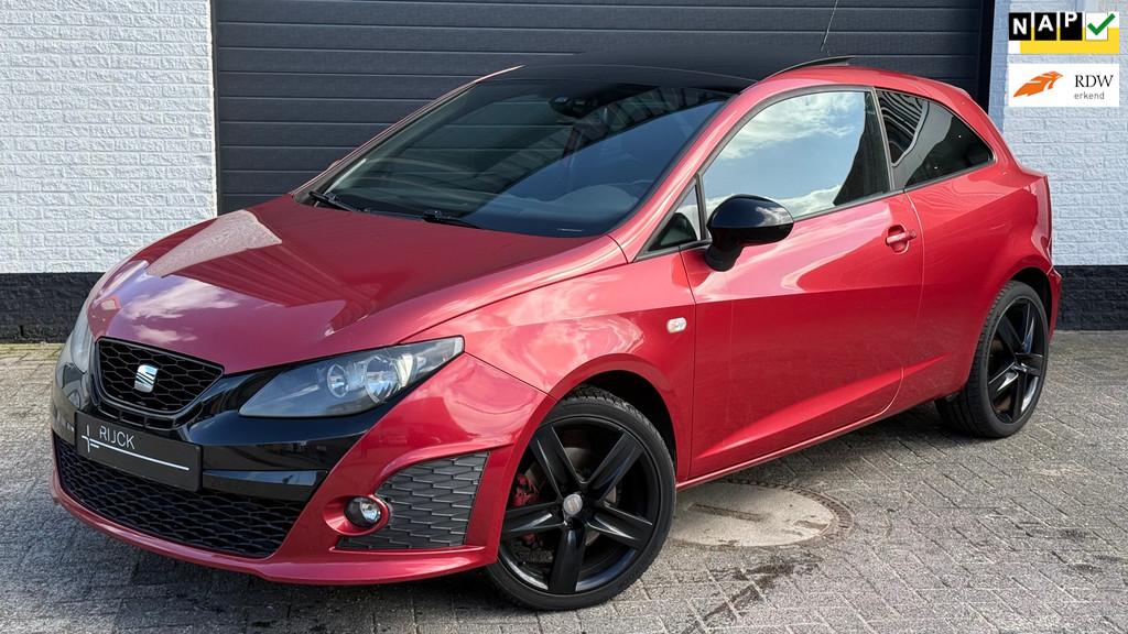 Seat Ibiza SC 1.4 TSI Cupra Bocanegra | Pano | Carplay| Crui, Euro 5, Stof, Gebruikt, 4 cilinders