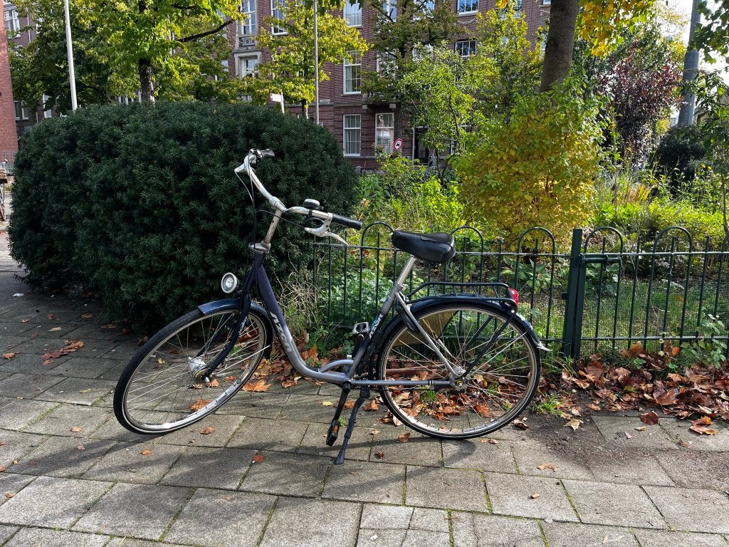 Azor Jersey damesfiets, Fietsen en Brommers, Gebruikt, Versnellingen, 50 tot 53 cm, Schijfrem