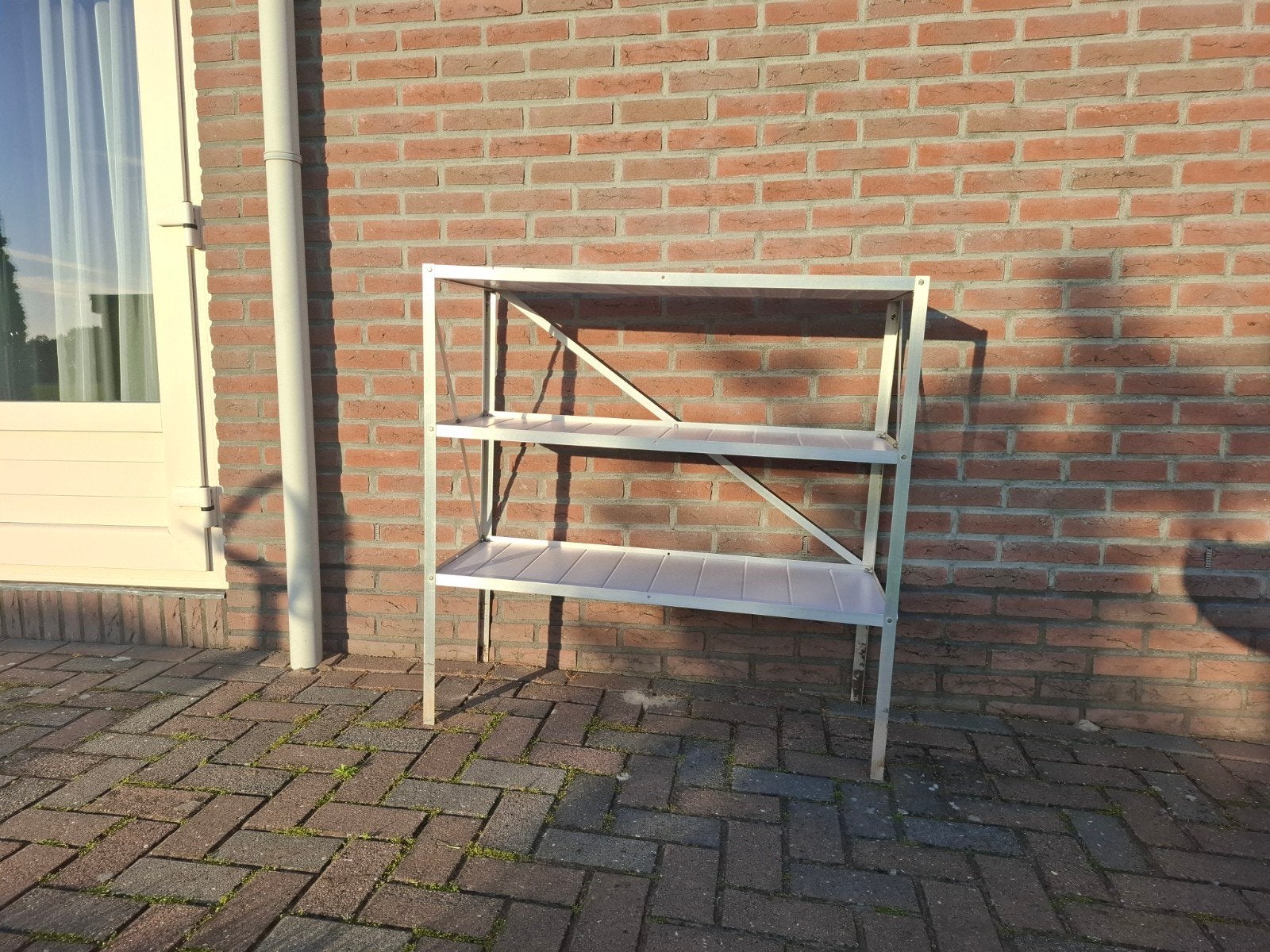Handige kweektafel met 3 lagen voor tuin of balkon, Tuin en Terras, Kweekspullen, Ophalen of Verzenden, Gebruikt, Kweektafel