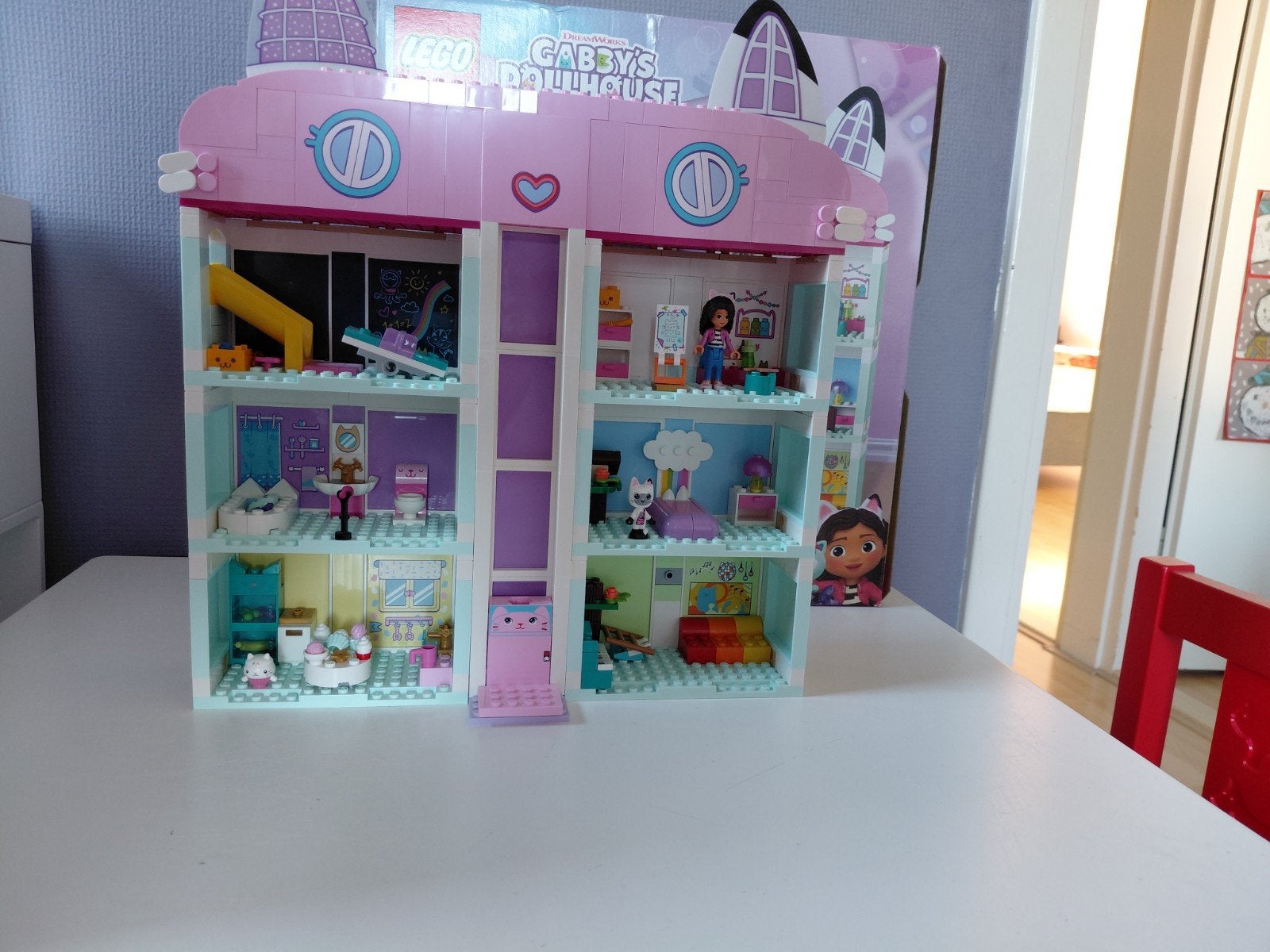 Gabby's poppenhuis met uitbreidingsset, Ophalen of Verzenden, Nieuw, Poppenhuis